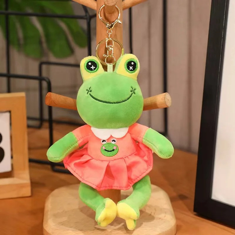 Llavero Rana de Peluche Dulzura | Regalo Original y Divertido