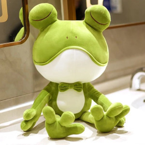 Peluche Rana Caballero | Suave & Elegante | Idea Regalo Original
