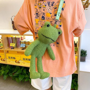 Bolso Grande Rana de Peluche | Idea de Regalo Original y Bonito