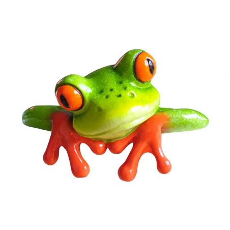 Rana de Resina 3D para Pared – Figura Acróbata Decorativa