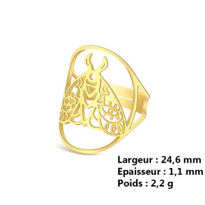 Anillo Mariposa Dorado o Plateado | Joya Poética Original