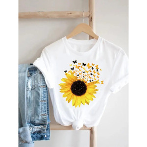 Camiseta Mariposa "Destello de Sol en Vuelo" – Luz y Libertad