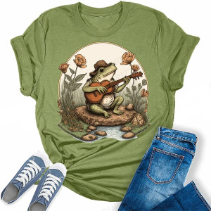 Camiseta Rana Trovadora | Espíritu Bohemio y Naturaleza