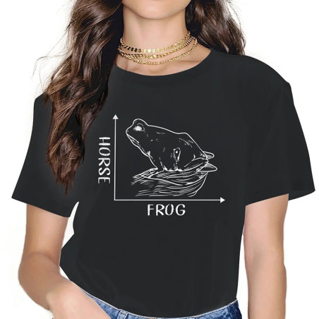 Camiseta Rana Gráfico Paradójico | Humor Visual - 9 Colores