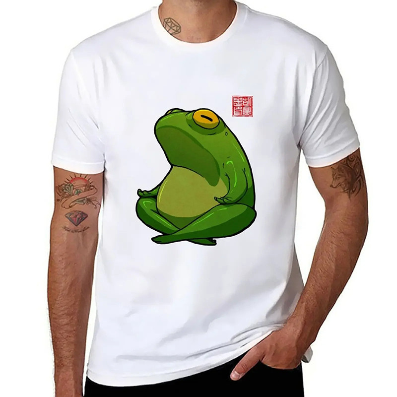 Camiseta Rana Yoga Meditacroac - Zen, Estilo & Serenidad