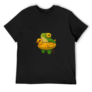 Camiseta Rana Pato Flotador | Estilo divertido – Blanco o Negro