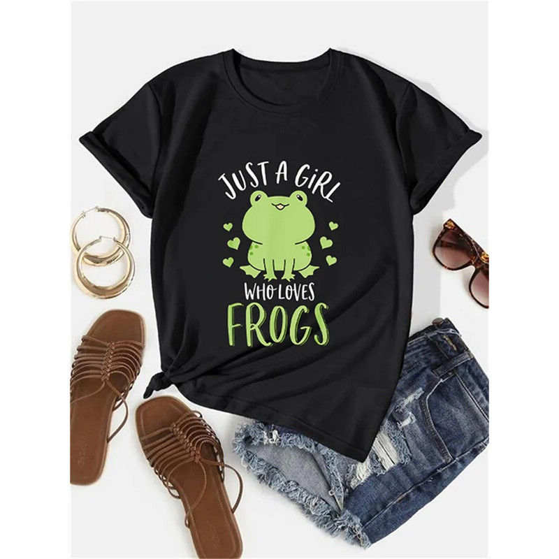 Camiseta Rana Mujer | Diseño Original 100% Algodón Divertido