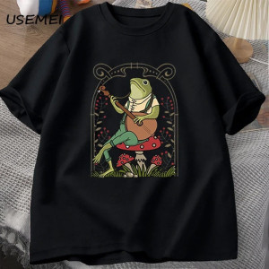 Camiseta Rana Músico | Diseño Bohemio Original | 9 Colores