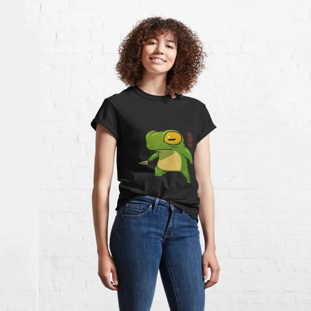 Camiseta Rana Ninja Original – Guerrero Silencioso y Único