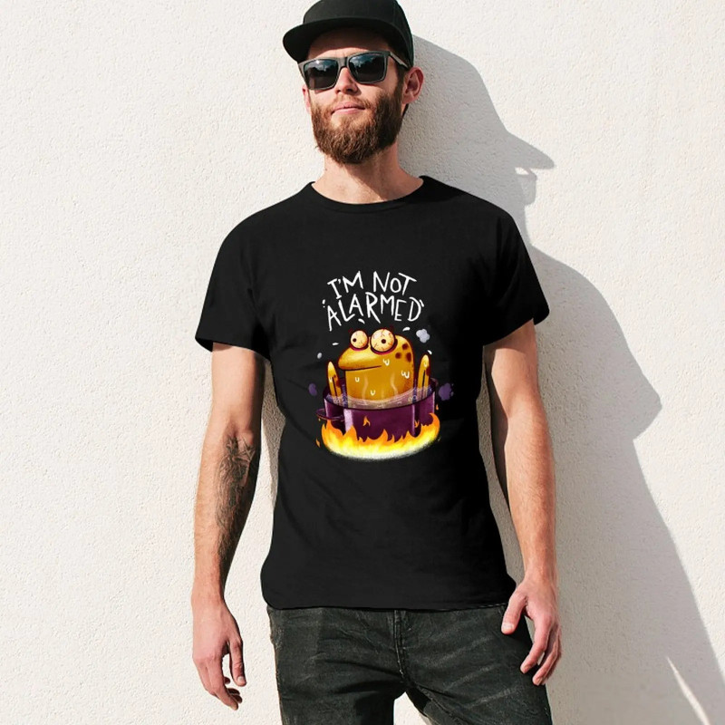 Camiseta Rana Divertida "I'm Not Alarmed" | Humor & Estilo