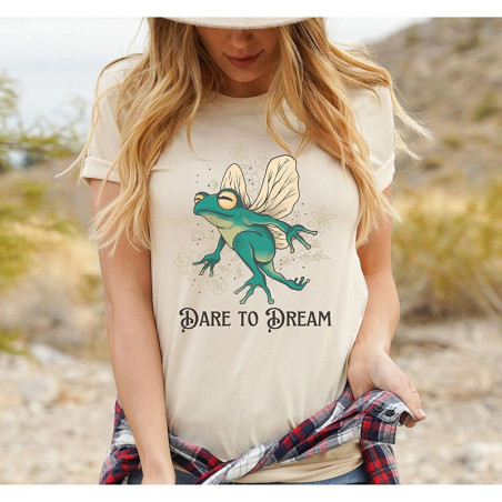 Camiseta Rana Alada – Dare to Dream – Magia & Libertad