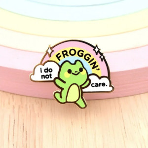 Pin Rana Froggin' Libre – Accesorio Divertido y Original