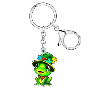 Llavero Rana San Patricio Trébol de la Suerte | 1001 Abeilles