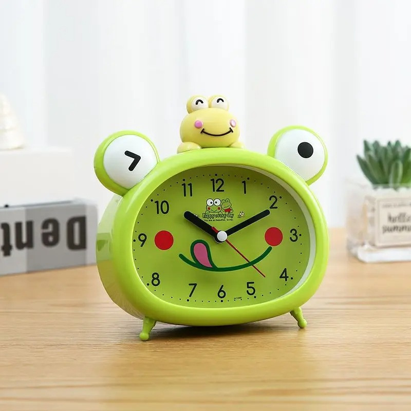Despertador Rana Vainilla | Reloj Kawaii Silencioso y Bonito