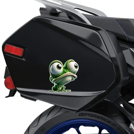 Pegatina Rana Turbo | Sticker Divertido & Original 14x12.5 cm