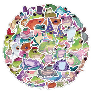 Stickers de Rana Mágica | Pack de 50 Pegatinas de Hadas