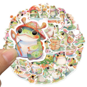 Pegatinas de Rana Bohemia | Stickers Pastel & Bonitos – 50 pzs