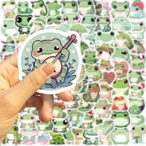 Pegatinas de Ranas Cartoon | 46 Stickers Adorables y Únicos