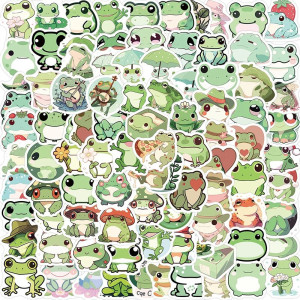 Pegatinas de Ranas Cartoon | 46 Stickers Adorables y Únicos