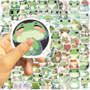 Pegatinas de Ranas Cartoon | 46 Stickers Adorables y Únicos