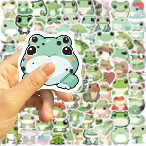 Pegatinas de Ranas Cartoon | 46 Stickers Adorables y Únicos