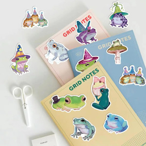 Pegatinas de Ranas Mágicas ✨ – Pack de 50 Stickers Únicos 🐸