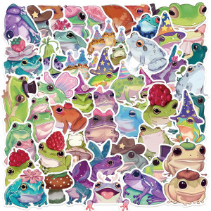 Pegatinas de Ranas Mágicas ✨ – Pack de 50 Stickers Únicos 🐸
