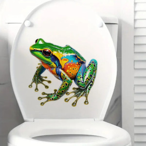 Pegatina Rana Jungle Pop | Sticker Decorativo Tropical | 5 Tamaños