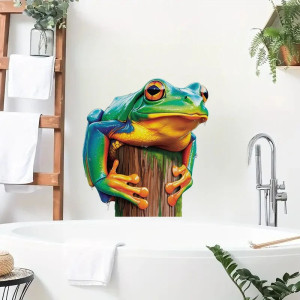 Pegatina Rana Lluvia de Verano | Sticker Tropical | 5 Tamaños