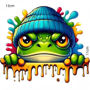 Pegatina Rana Street Style | Sticker Urbano Original 13x11 cm