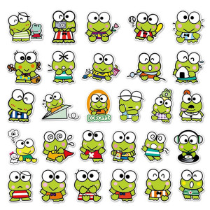 Pegatinas de Rana Kawaii Pop – Stickers Bonitos (10, 30, 50 uds)