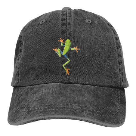 Gorra Ranita Saltarina 🐸 – Estilo Natural & Bordado Único