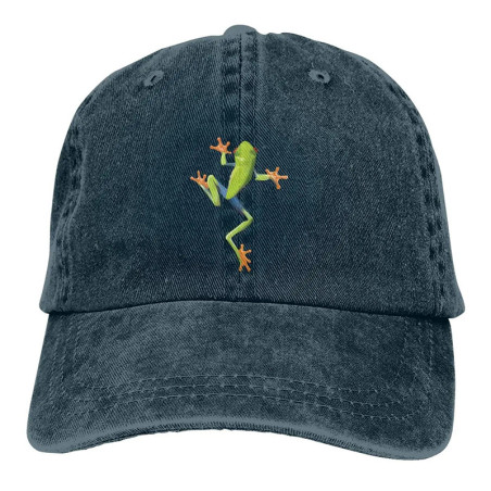 Gorra Ranita Saltarina 🐸 – Estilo Natural & Bordado Único