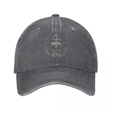 Gorra Esqueleto de Rana 🦴 – Look Vintage & Espíritu Rebelde