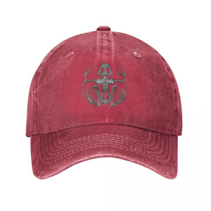 Gorra Esqueleto de Rana 🦴 – Look Vintage & Espíritu Rebelde