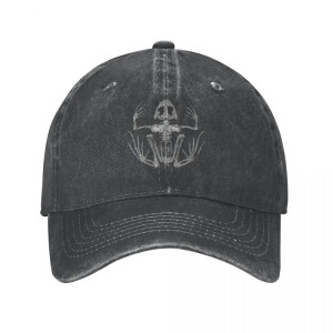 Gorra Esqueleto de Rana 🦴 – Look Vintage & Espíritu Rebelde