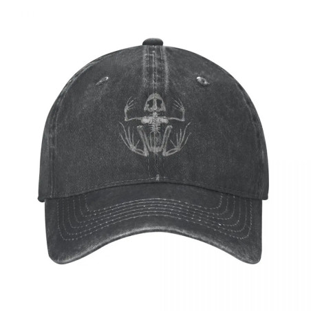 Gorra Esqueleto de Rana 🦴 – Look Vintage & Espíritu Rebelde