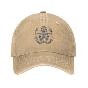 Gorra Esqueleto de Rana 🦴 – Look Vintage & Espíritu Rebelde
