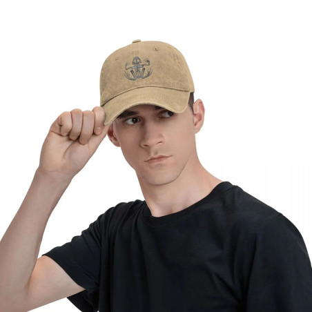 Gorra Esqueleto de Rana 🦴 – Look Vintage & Espíritu Rebelde