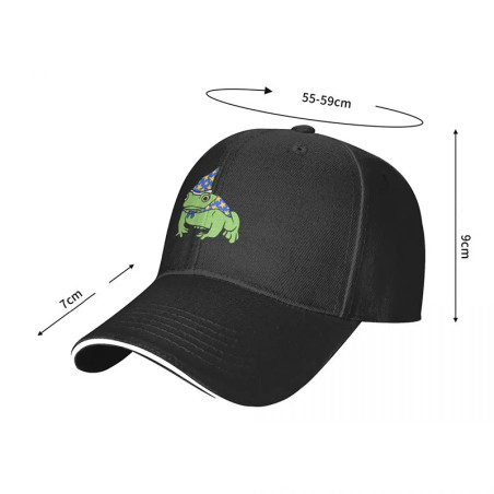 Gorra Rana Maga Divertida | Estilo Fantasía y Original