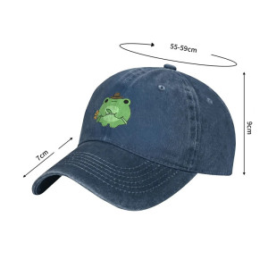 Gorra Rana Vaquero con Flor – Look Campestre & Adorable