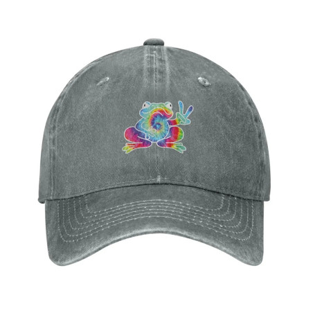 Gorra Rana Peace & Rainbow Vibe – Tie-Dye Hippie Original 🌈