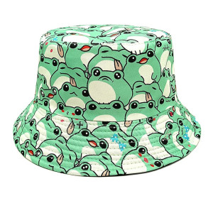 Gorro Pescador Rana Pop'Croac – Estampado Ranas y Naturaleza