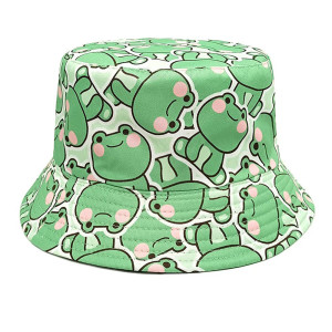 Gorro Pescador Rana Doux’Jump | Estilo Kawaii y Naturaleza