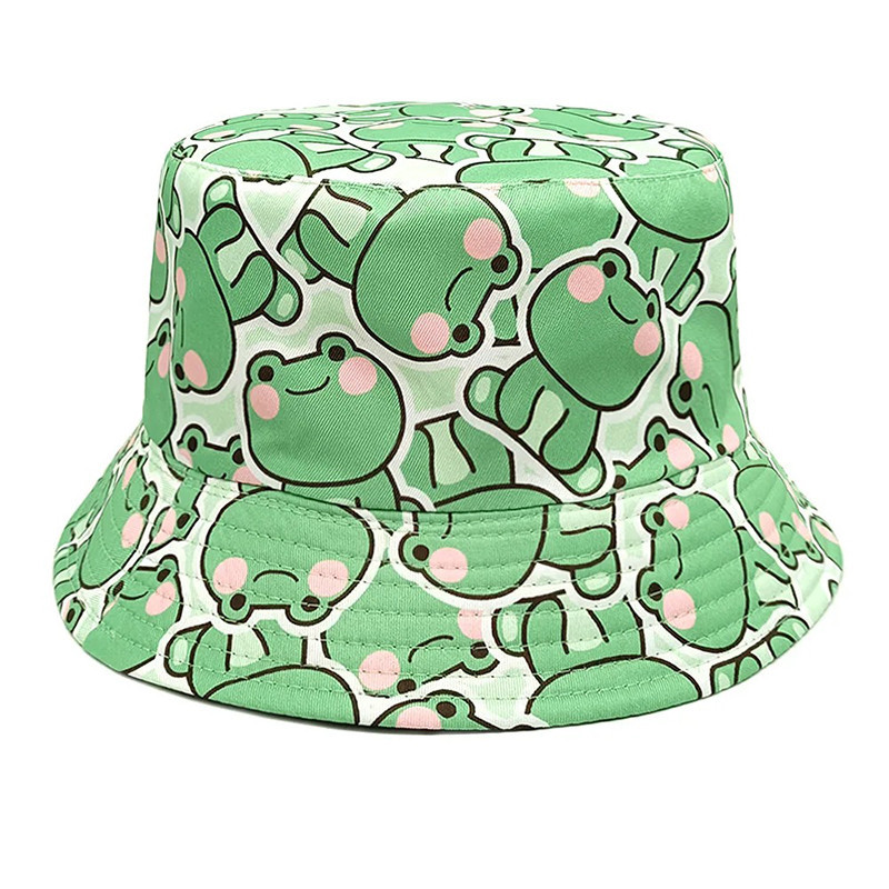 Gorro Pescador Rana Doux’Jump | Estilo Kawaii y Naturaleza
