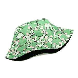 Gorro Pescador Rana Doux’Jump | Estilo Kawaii y Naturaleza