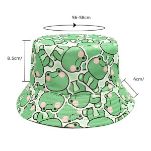 Gorro Pescador Rana Doux’Jump | Estilo Kawaii y Naturaleza