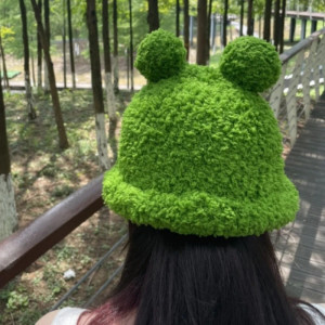 Gorro de Rana con Ojos Saltones | Peluche Divertido y Original