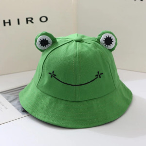 Gorro Rana Sonrisa Floral – Gorro Pescador Algodón 6 Colores