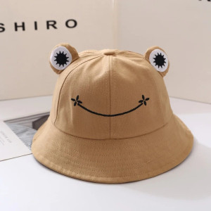 Gorro Rana Sonrisa Floral – Gorro Pescador Algodón 6 Colores